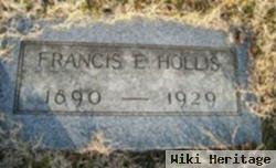 Frances E Hollis