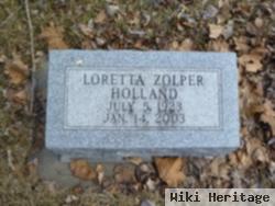 Loretta B. Zolper Holland