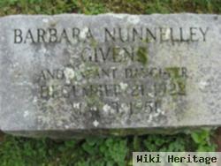 Barbara Nunnelley Givens