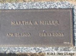 Martha A Miller