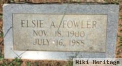 Elsie A. Fowler