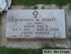 Robinson M Whaley