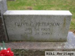 Olive G. Peterson