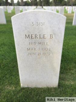 Merle B Wrigley