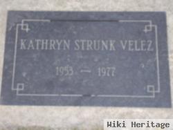 Kathryn Sue "kathy" Strunk Velez Robertson