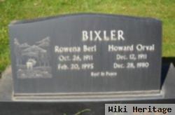 Howard Orval Bixler