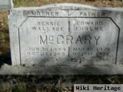 Mary Elizabeth "bessie" Wallace Mccrary