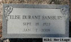 Elise Durant Sansbury