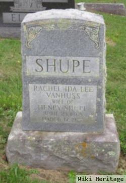 Rachel Ida Lee Vanhuss Shupe