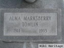 Alma Marksberry Tomlin