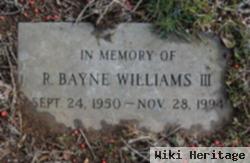 Robert Bayne Williams, Iii