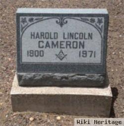 Harold Lincoln Cameron