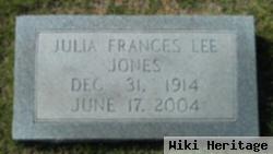 Julia Frances Lee Jones