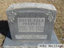 Davie Ella Peeples