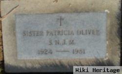 Sr Patricia Oliver