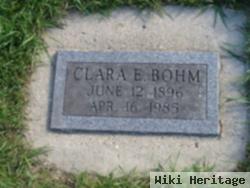 Clara E. Bohm
