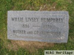 Willie Livsey Humphrey