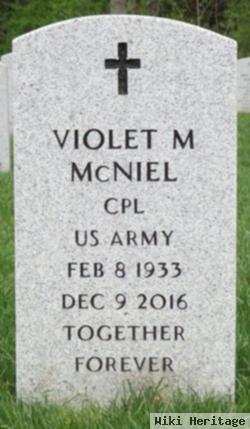 Violet M Mcniel