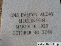 Lois Evelyn Allday Mcclinton