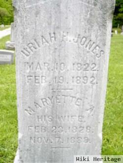 Uriah H Jones