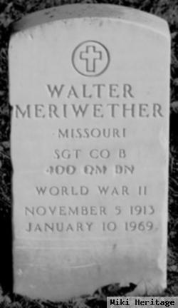 Walter Meriwether