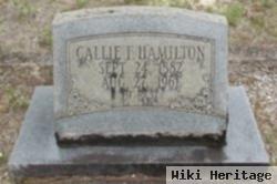 Callie F. Norsworthy Hamilton