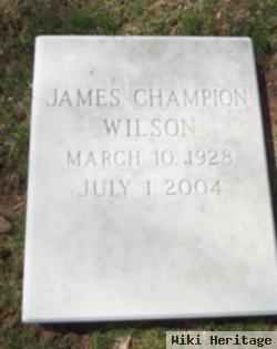 James Champion Wilson