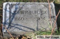 John H Burdick