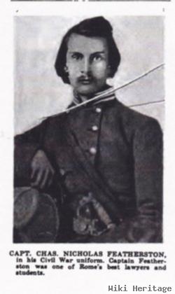 Capt Charles Nicholas Featherston