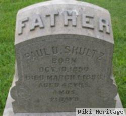 Paul D Shultz