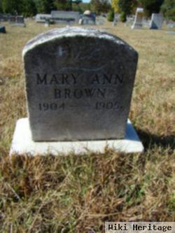 Mary Ann Brown