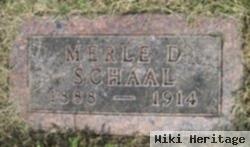 Merle D. Schaal