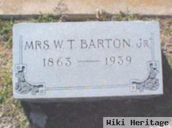 Fannie Schmidt Barton, Jr