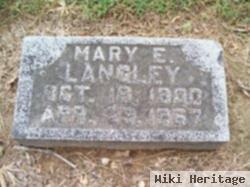 Mary E Langley