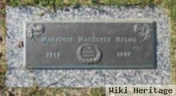 Marjorie Matherly Helms