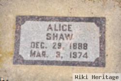 Alice Shaw