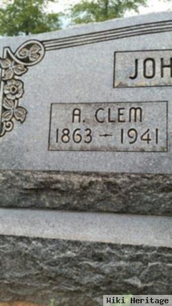 A. Clem Johnston