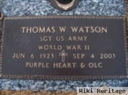 Thomas W Watson