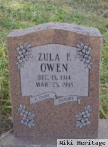 Zula F Foreman Owen