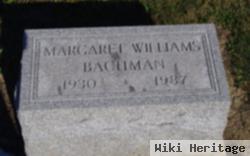 Margaret Williams Bachman