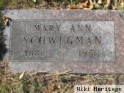 Mary Ann Schwegman