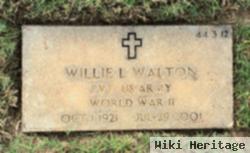 Willie L Walton