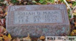 Josiah D Mann