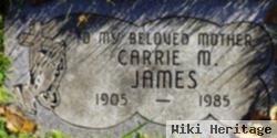 Carrie M James