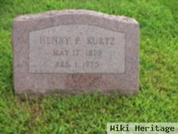 Henry P Kurtz