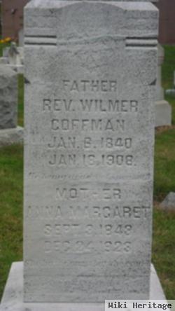 Rev Wilmer Coffman