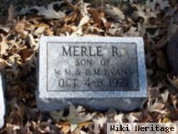 Merle R Evans