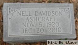 Nell Davidson Ashcraft