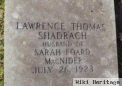 Lawrence Thomas Shadrach