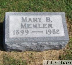 Mary B Memler